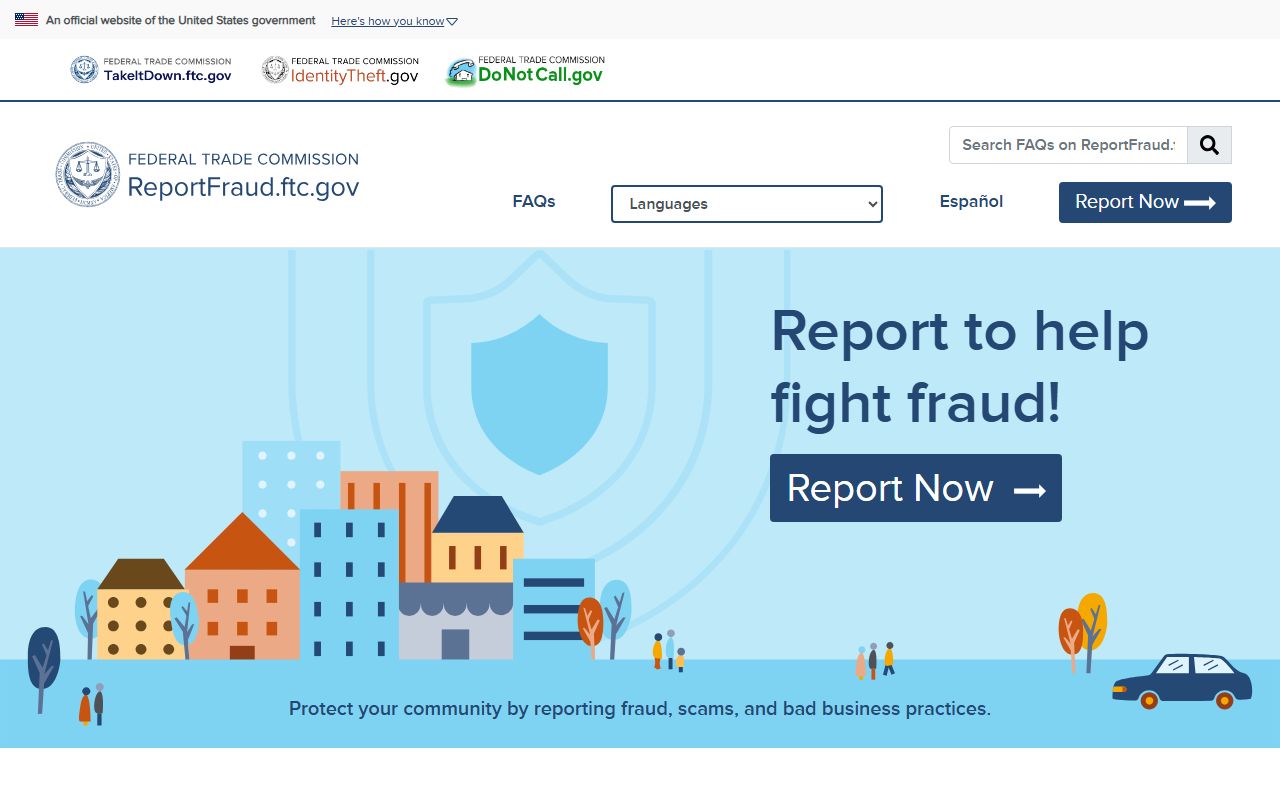 Indian Trail phone codes FTC fraud reporting portal
